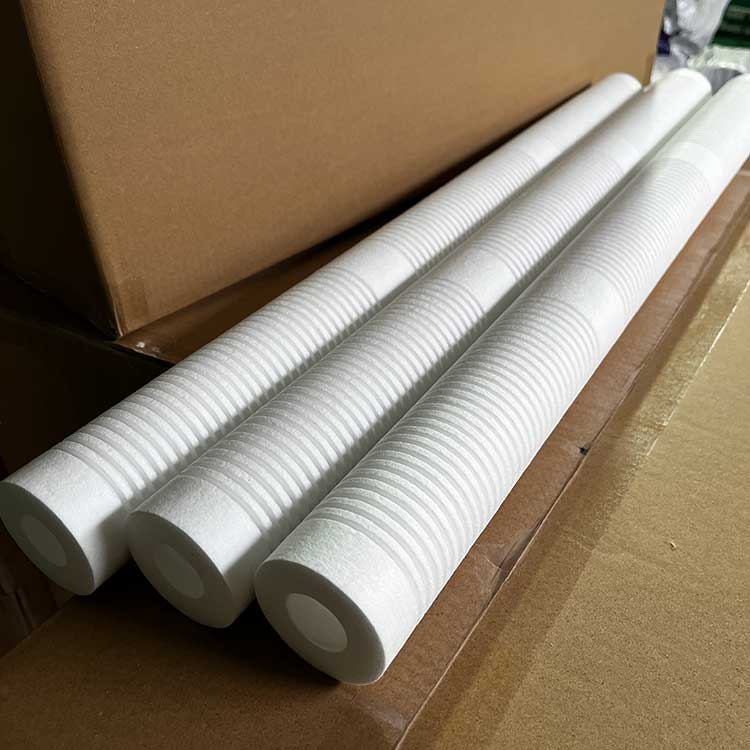 華豫供應水過濾用熔噴PP溝槽濾芯 30寸 3um 5um